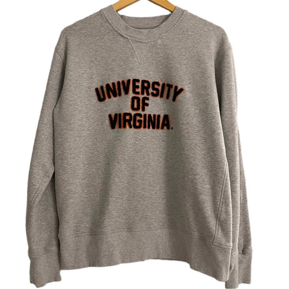 Hillflint University of Virginia Grey Crewneck Sweatshirt